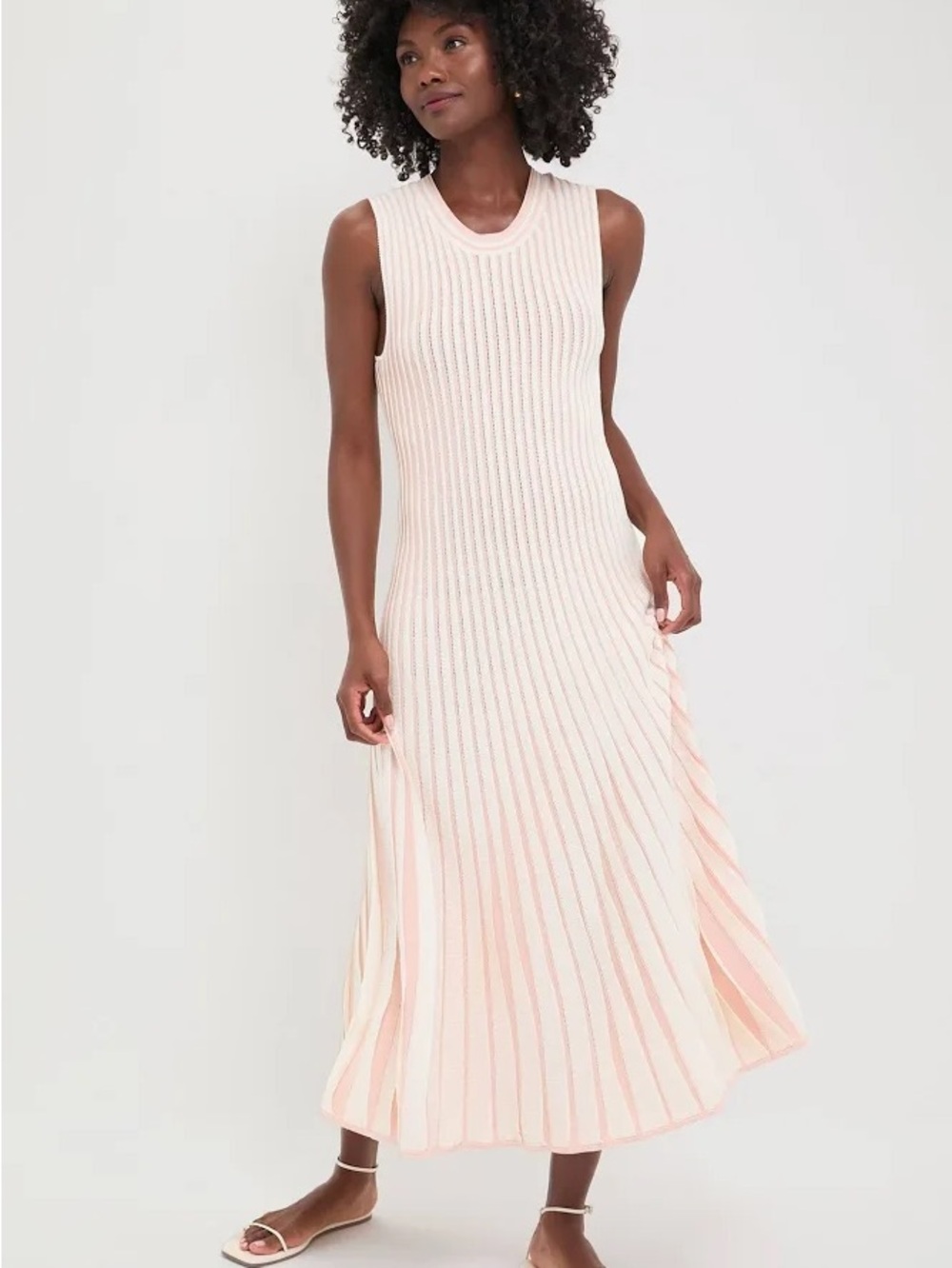 Tuckernuck Pink Ribbed Sleeveless Maxi Dress - Picture 5 of 5